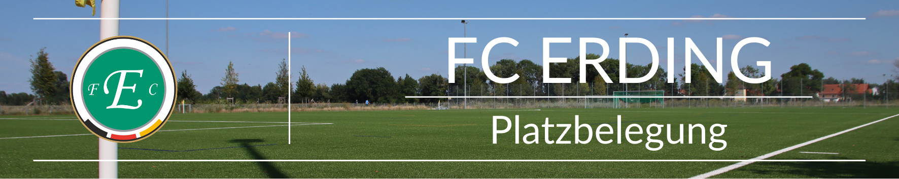 FC Erding Platzbelegung