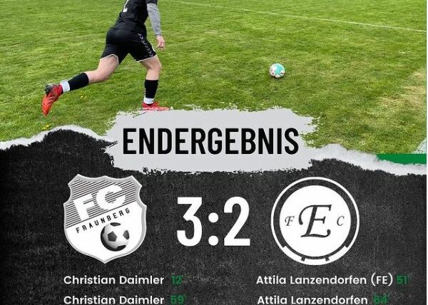 Spielbericht: FC Fraunberg – FC Erding 3:2