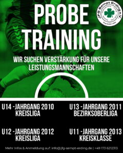 JFG Sempt Erding Probetraining